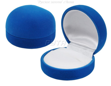 Футляр флокированный, полукруглый, серия "Классика", арт 20201