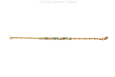 БР-108К-Х Браслет (Au 585)