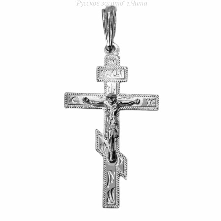 2-157 Подвеска крест(Ag 925)