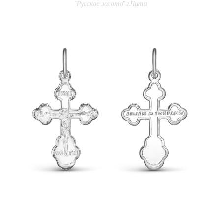 с080031 Крест (Ag 925)