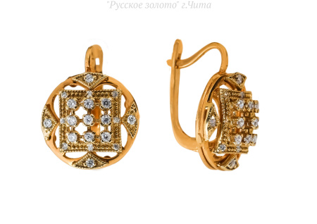 В450 Серьги (Au 585)