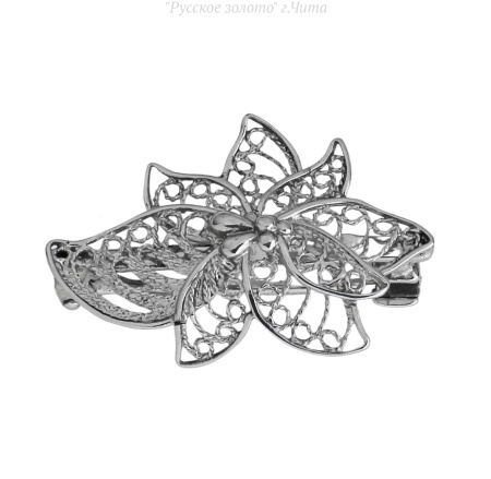 90-04-0109 Брошь (Ag 925)