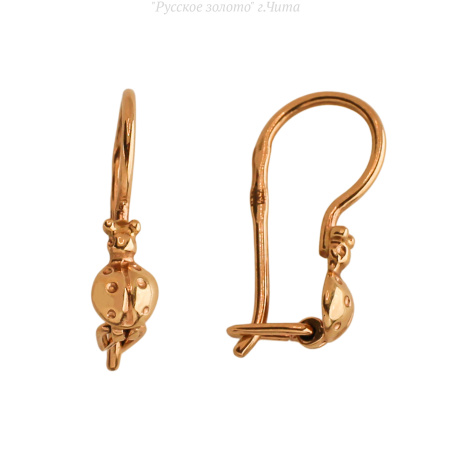 с225 Серьги (Au 585)