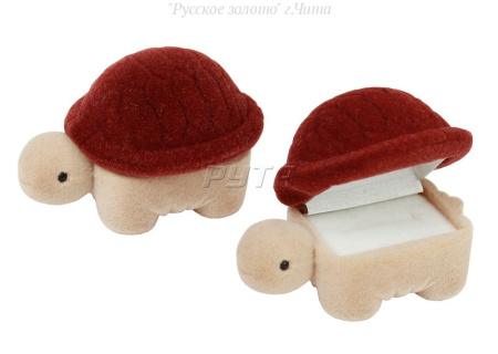 Футляр флокированный, черепашка, серия "Детская"