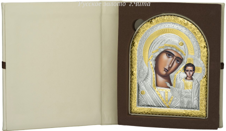 744BOOK-L-WHITE-1B Одинарный (Ag 925)