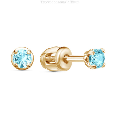 050784-2 Серьги (Au 585)