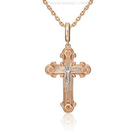 03-3160-00-000-1111-42 Подвеска крест (Au 585)