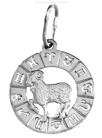 84091 Подвеска "Овен" (Ag 925)