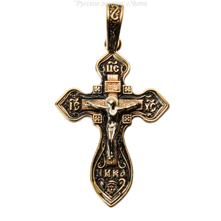 К54080016чр Подвеска крест(Au 585)