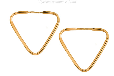 Т900621476 Серьги (Au 585)