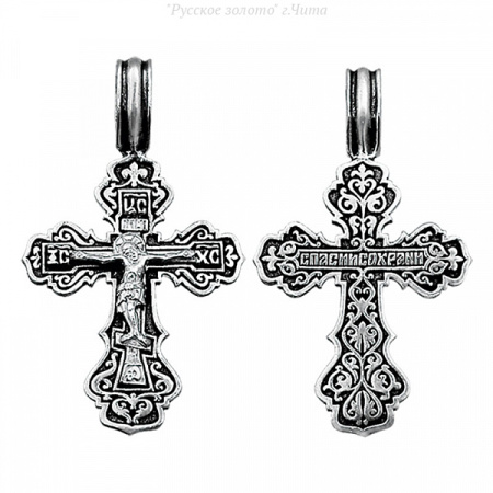 3207КЛ Крест (Ag 925)