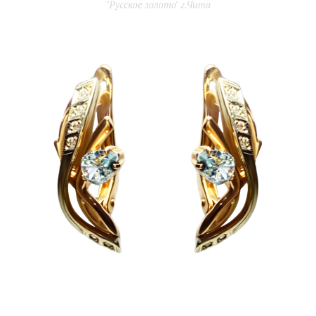 3308кс Серьги Au 585