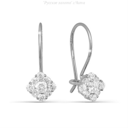 с120860 Серьги (Ag 925)