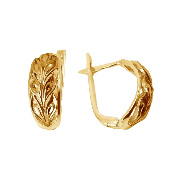 2078А Серьги (Au 585)