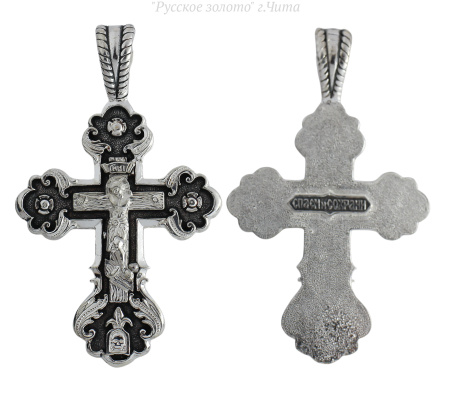 3438КЛ Крест (Ag 925)